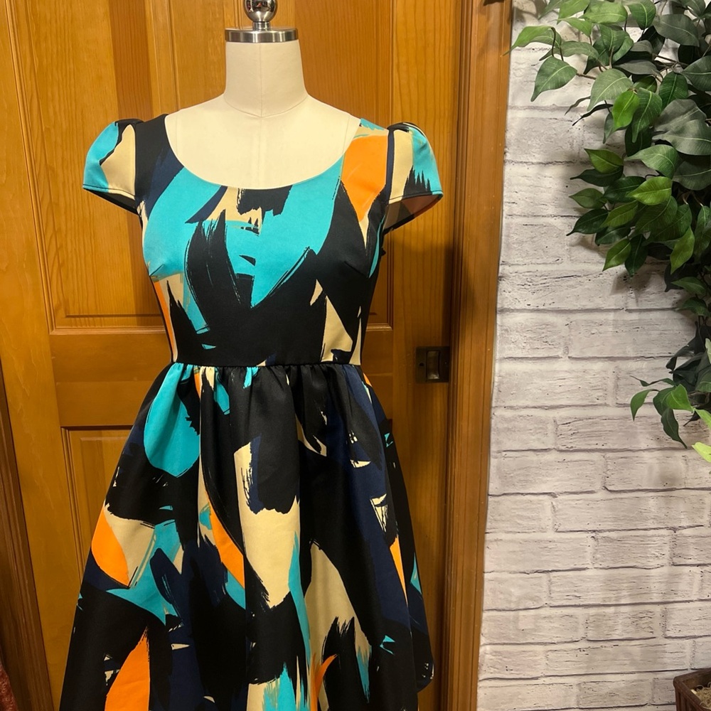 Moulinette Souers Cap Sleeve Cocktail Dress l Twilight Bella Elena Alice l Sz 4